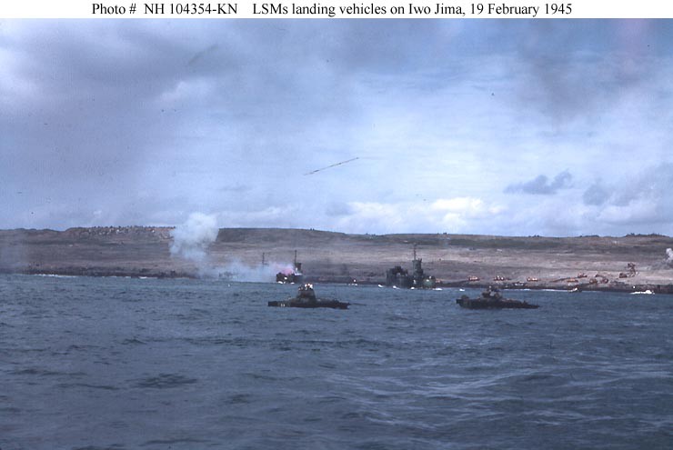 Photo #: NH 104354-KN Iwo Jima Operation, 1945