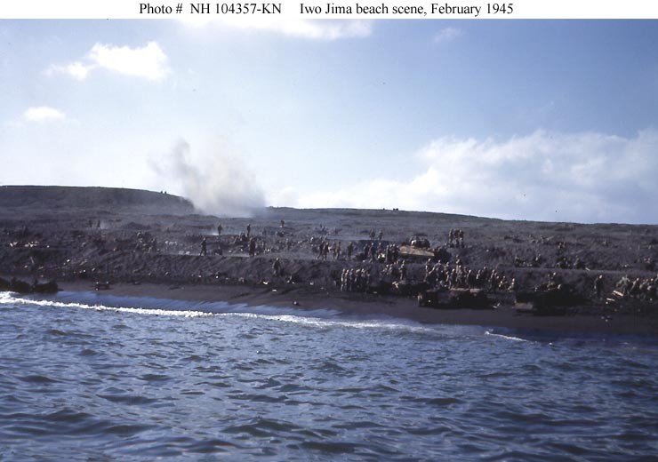 Photo #: NH 104357-KN Iwo Jima Operation, 1945