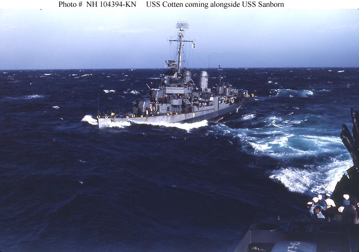 Photo #: NH 104394-KN USS Cotten
