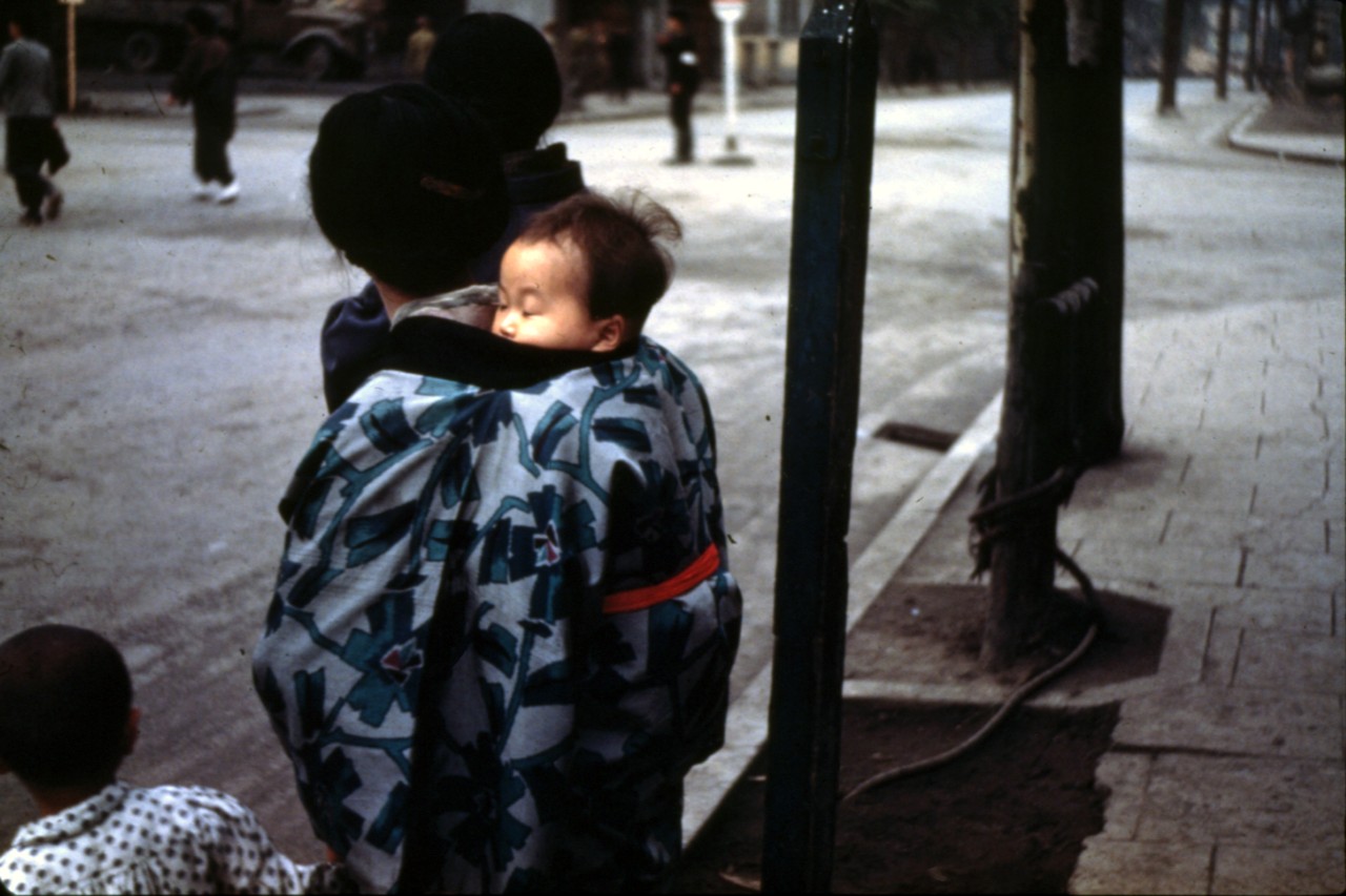 Photo #: NH 104433-KN Japanese Woman with Baby