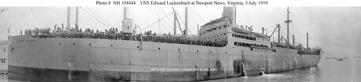 Photo #: NH 104444  USS Edward Luckenbach