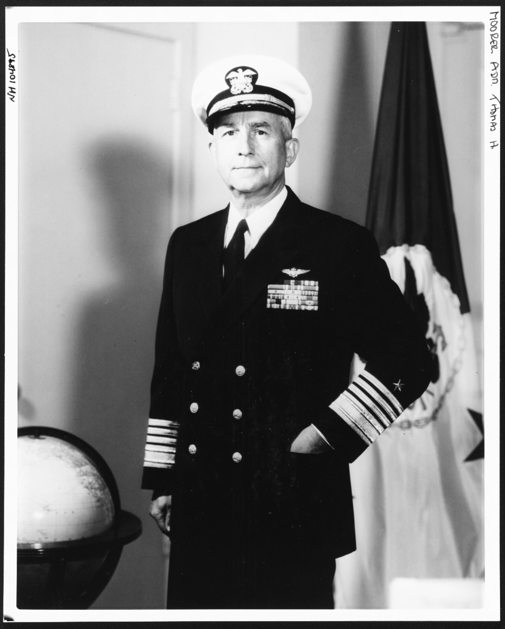 Photo #: NH 104895  Admiral Thomas H. Moorer, USN