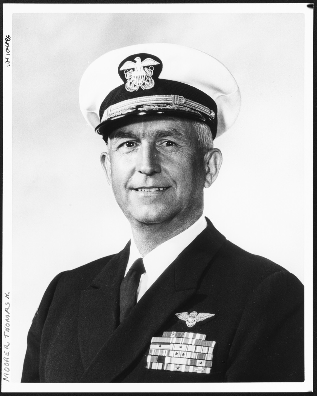Photo #: NH 104896  Admiral Thomas H. Moorer, USN