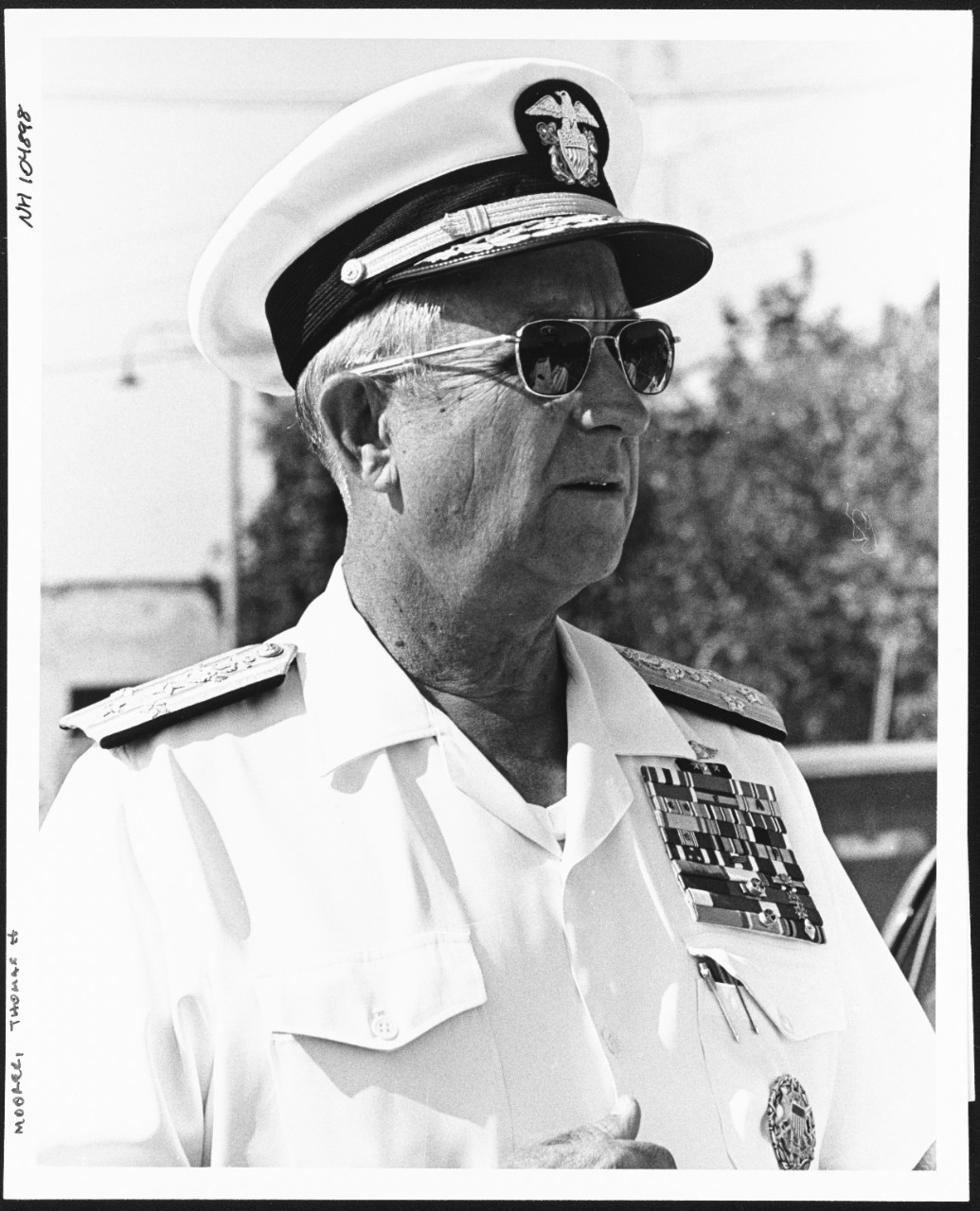 Photo #: NH 104898  Admiral Thomas H. Moorer, USN