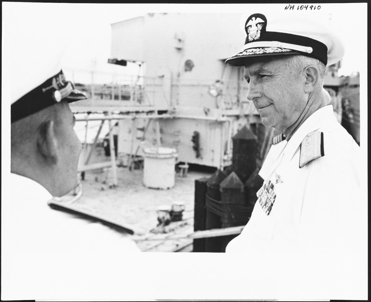 Photo #: NH 104910  Admiral Thomas H. Moorer, USN
