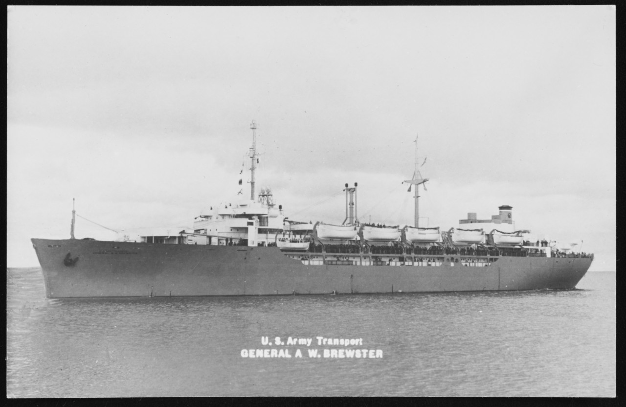 Photo #: NH 105088  USAT General A.W. Brewster
