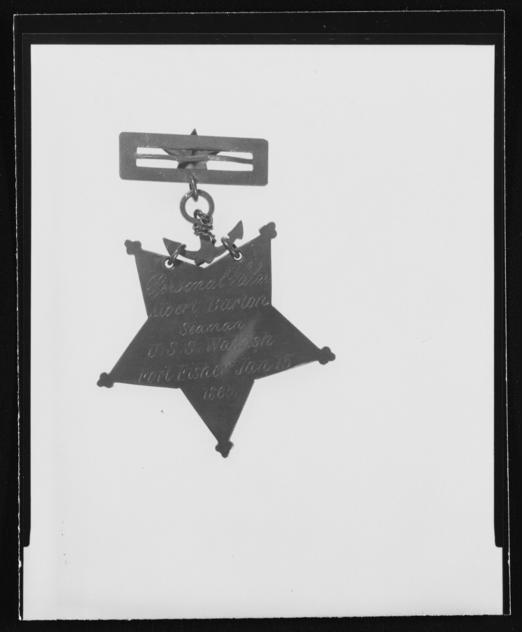Photo #: NH 105366  U.S. Navy Medal of Honor