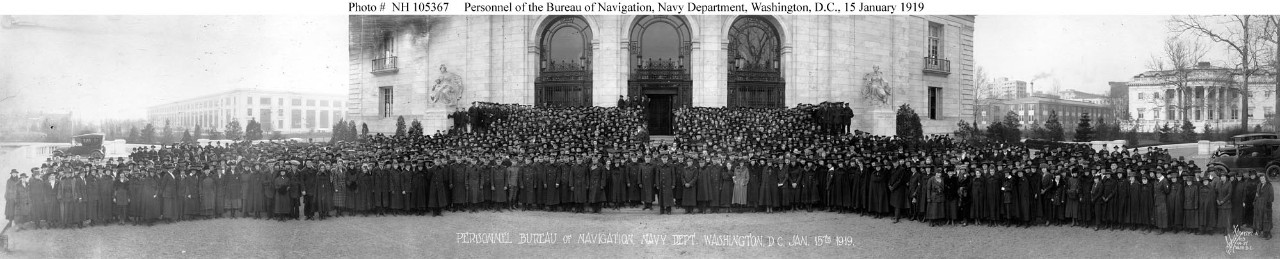 Photo #: NH 105367  Bureau of Navigation, Navy Department
