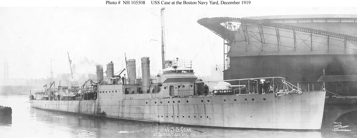 Photo #: NH 105508  USS Case