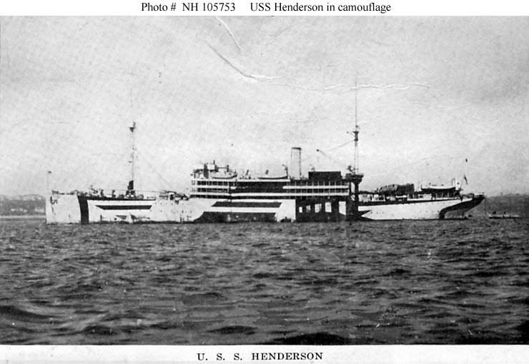 Photo #: NH 105753  USS Henderson