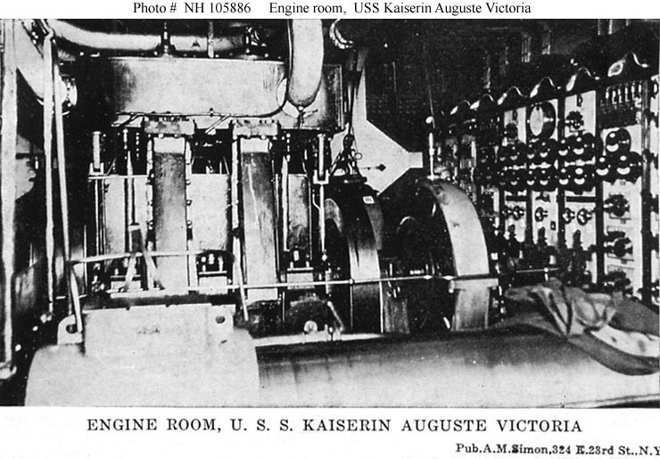 Photo #: NH 105886  USS Kaiserin Auguste Victoria