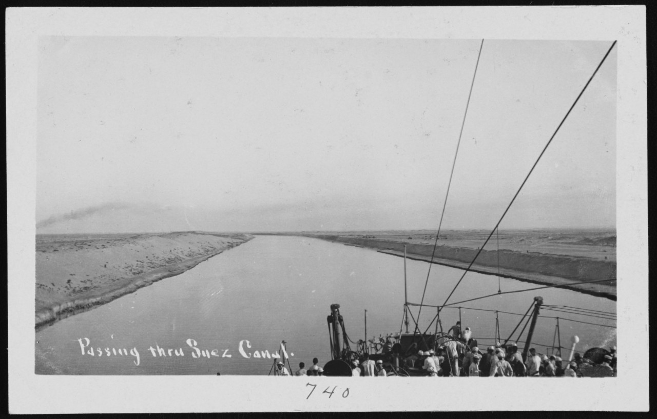 Photo #: NH 106125  &quot;Great White Fleet&quot; World Cruise, 1907-1909