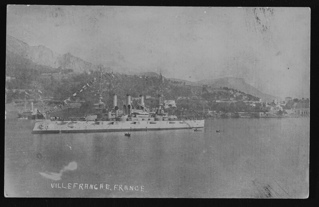 Photo #: NH 106166  &quot;Great White Fleet&quot; World Cruise, 1907-1909