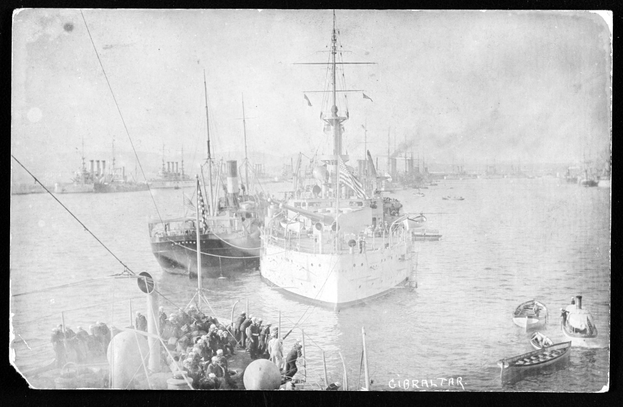 Photo #: NH 106167  &quot;Great White Fleet&quot; World Cruise, 1907-1909
