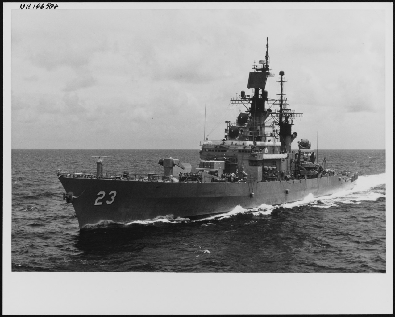 Photo # NH 106508  USS Halsey