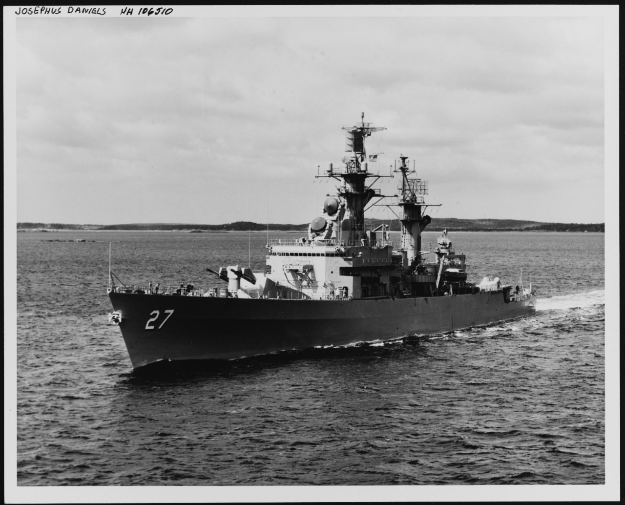 Photo # NH 106510  USS Josephus Daniels