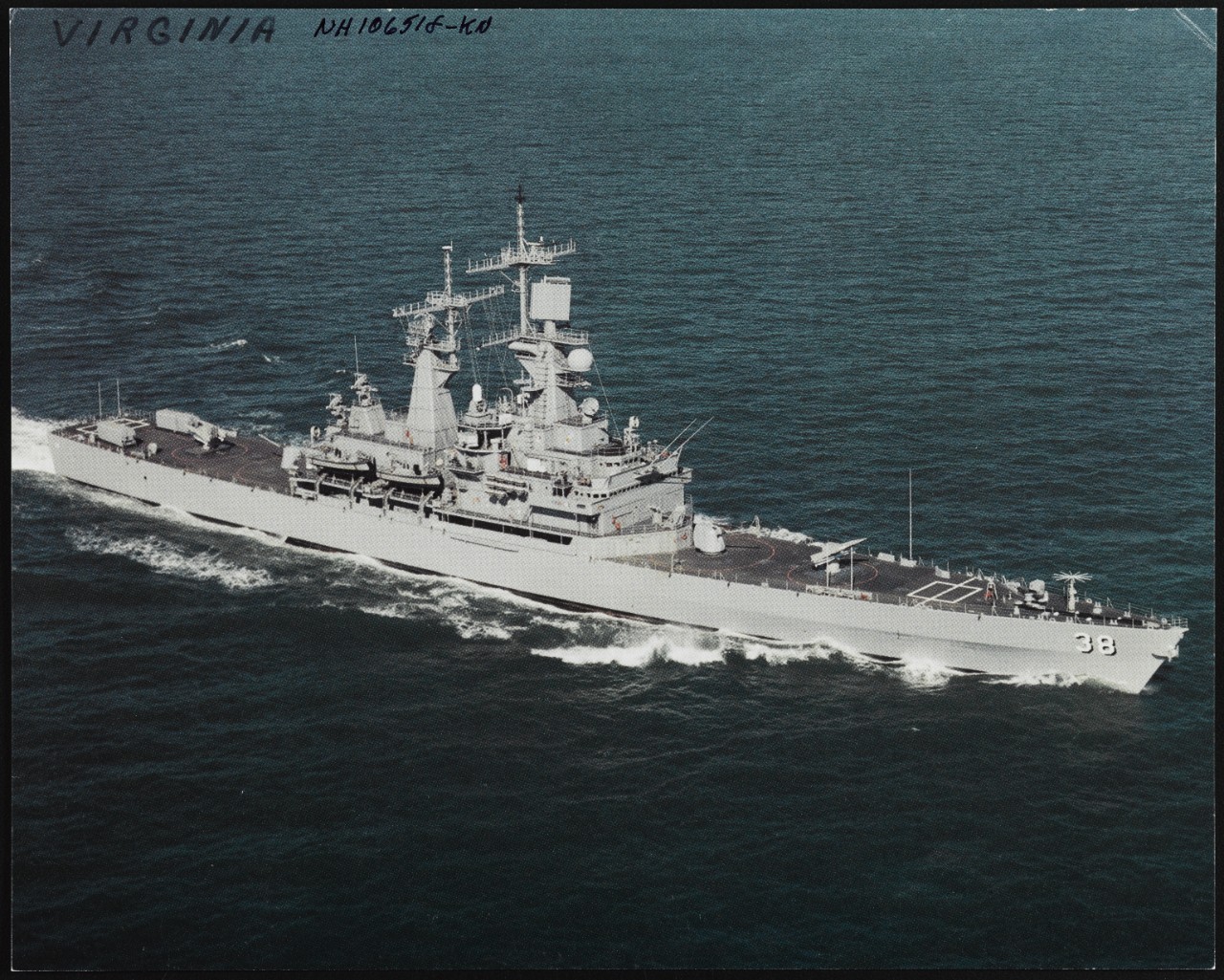 Photo #: NH 106518-KN USS Virginia
