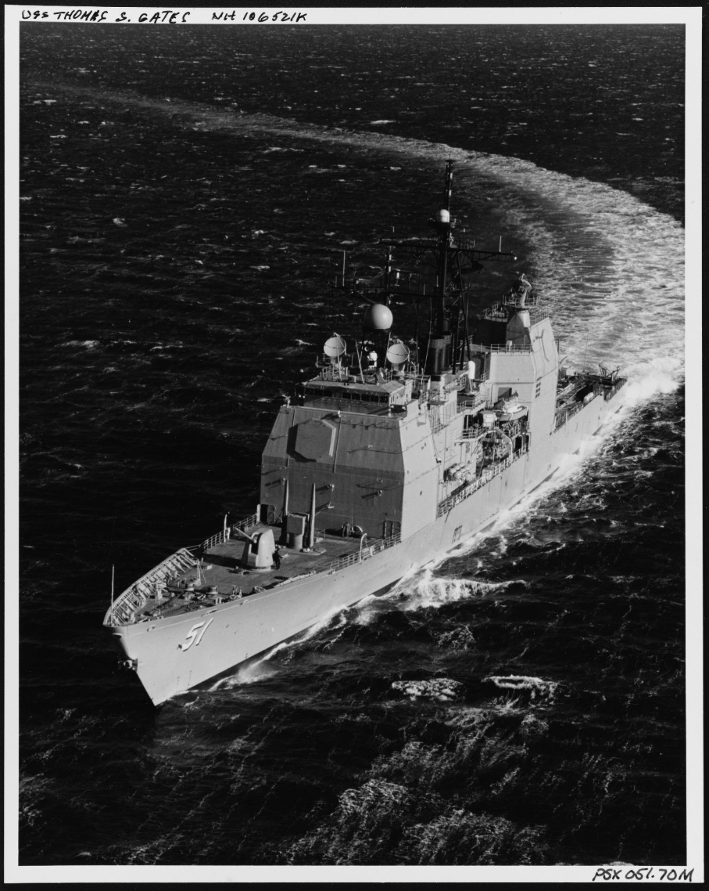 Photo #: NH 106521-KN USS Thomas S. Gates