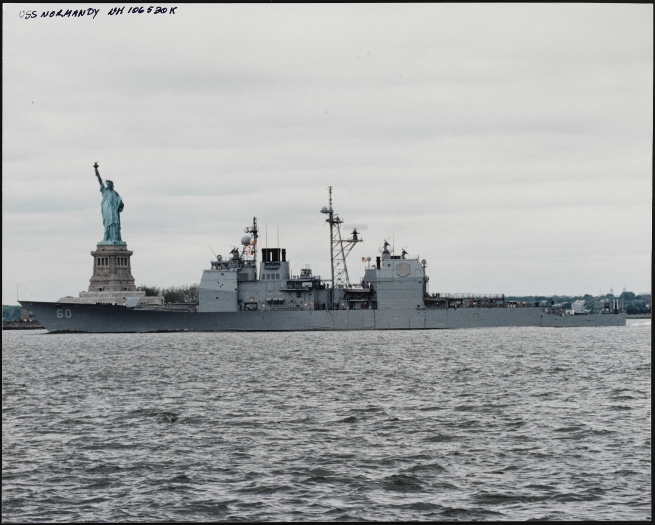 Photo #: NH 106530-KN USS Normandy