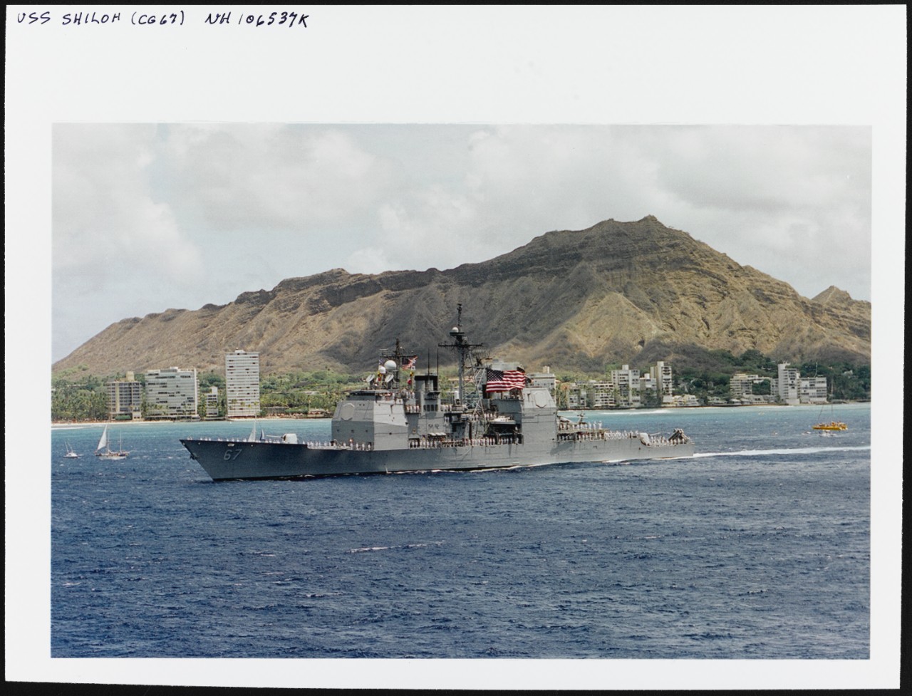 Photo #: NH 106537-KN USS Shiloh