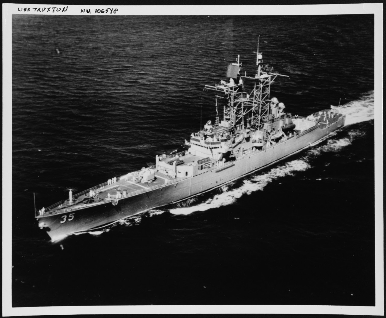 Photo # NH 106548  USS Truxtun
