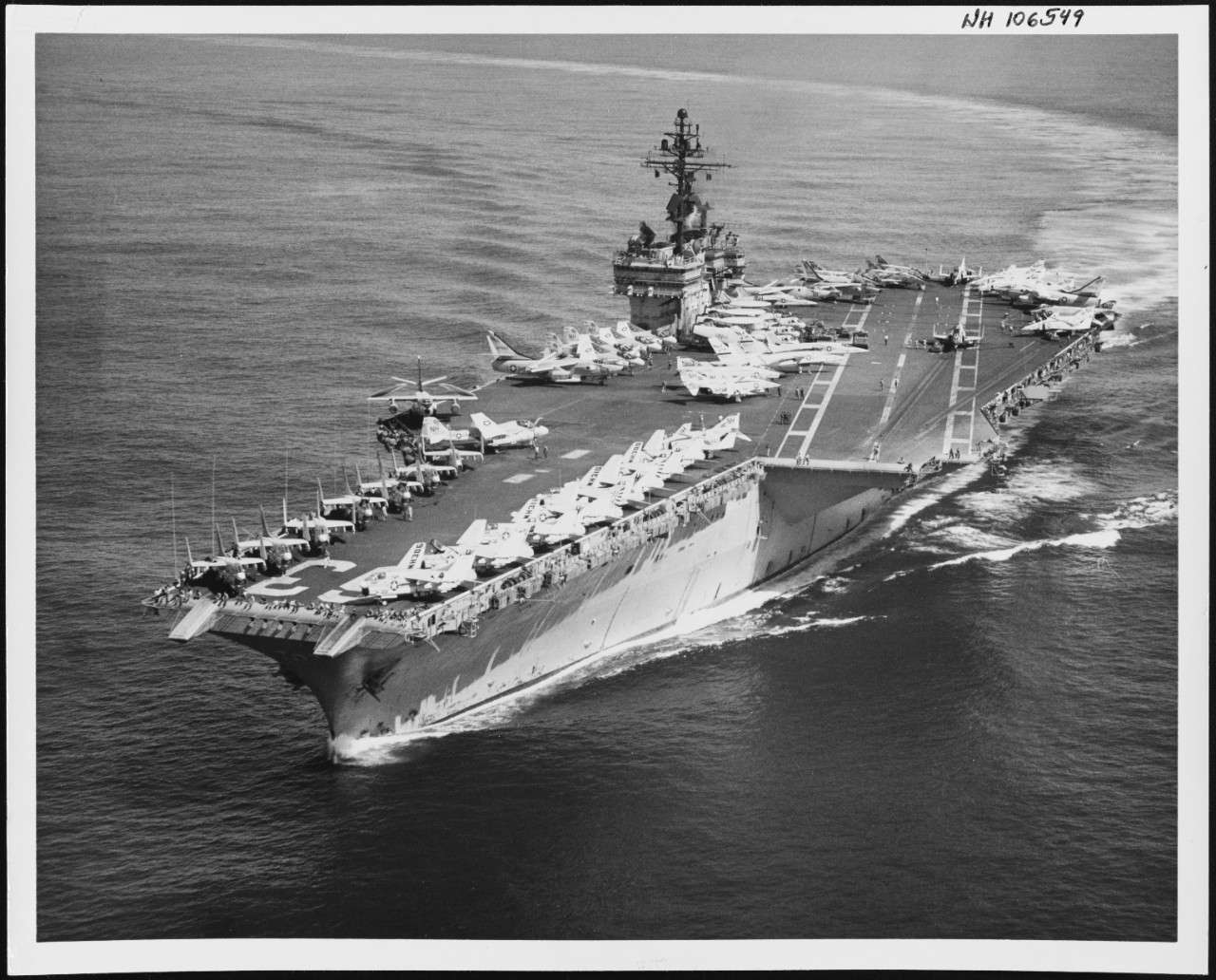 Photo # NH 106549  USS Kitty Hawk