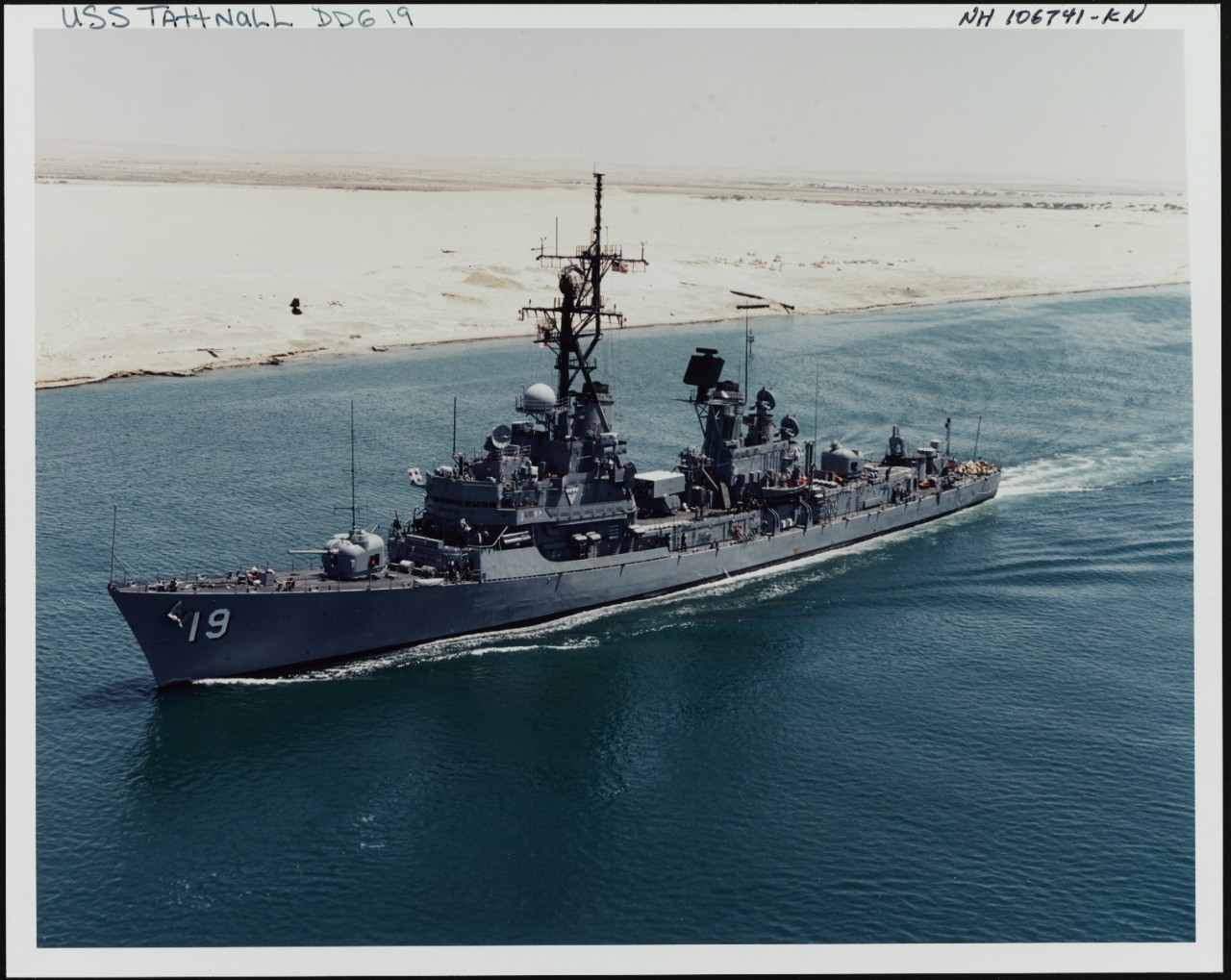 Photo # NH 106741-KN USS Tattnall