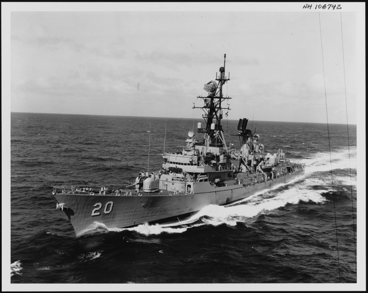 Photo # NH 106742  USS Goldsborough
