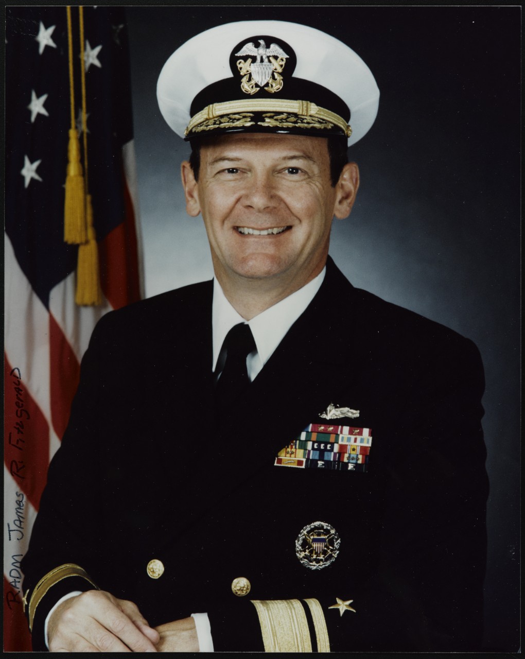 Photo #: NH 106763-KN Rear Admiral James R. Fitzgerald, USN