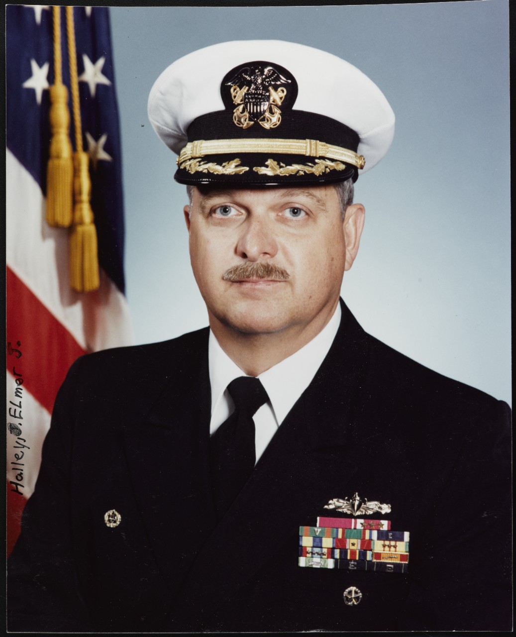 Photo #: NH 106764-KN Captain Elmer J. Halley, Jr., USN