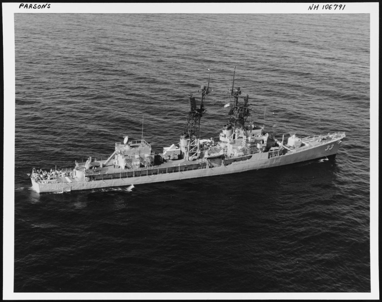 Photo # NH 106791  USS Parsons