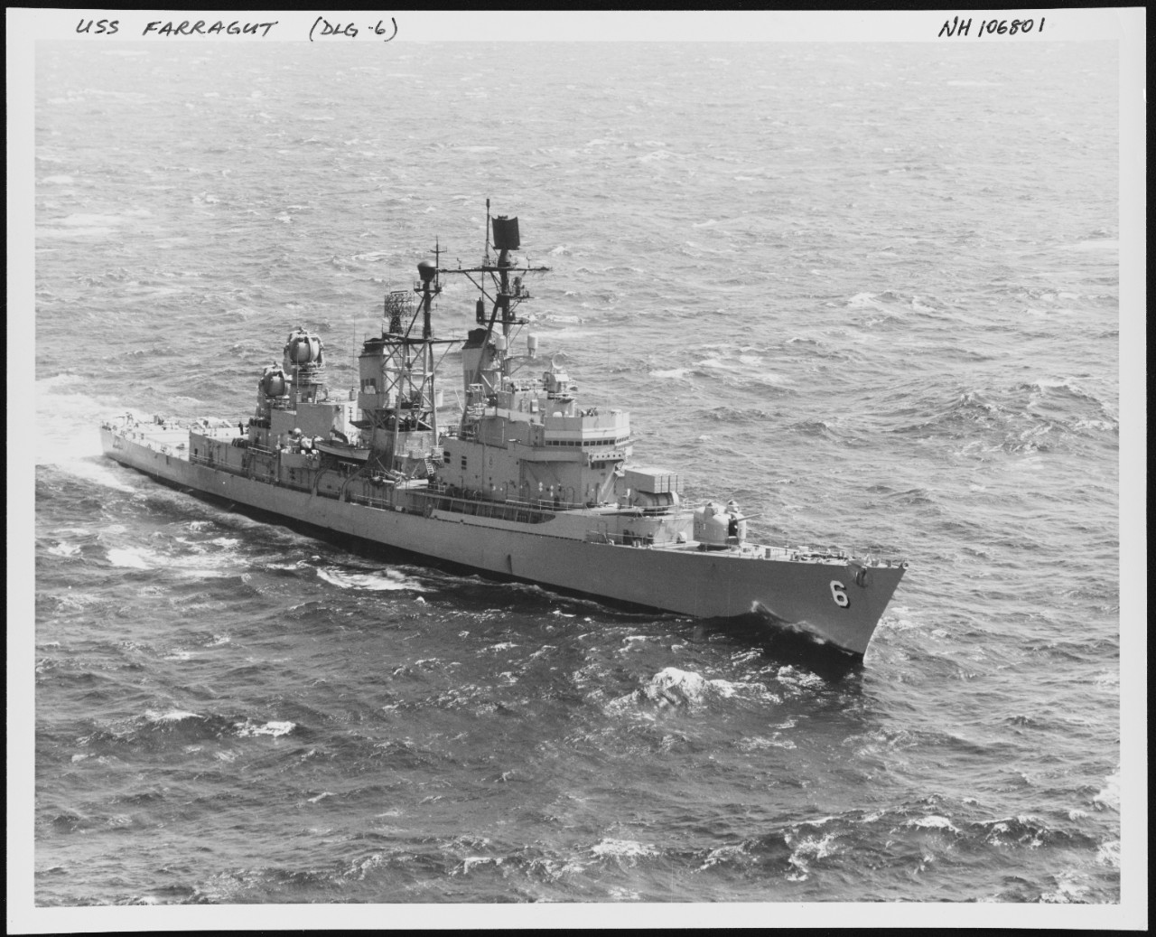 Photo # NH 106801  USS Farragut
