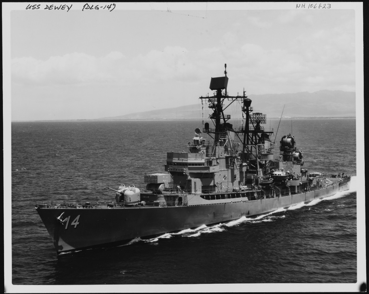 Photo # NH 106823  USS Dewey
