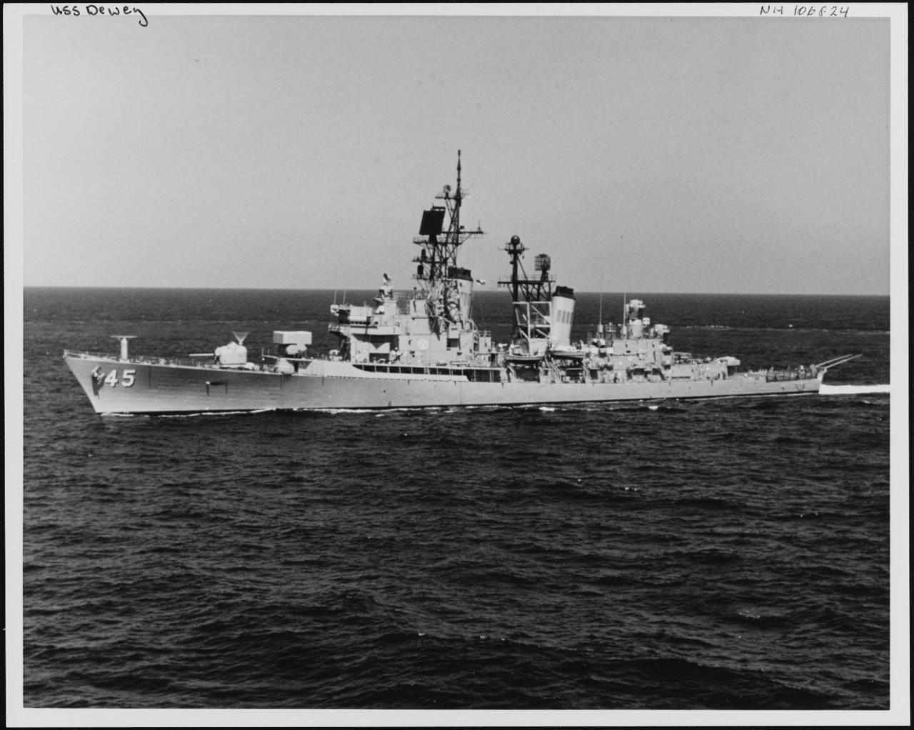 Photo # NH 106824  USS Dewey