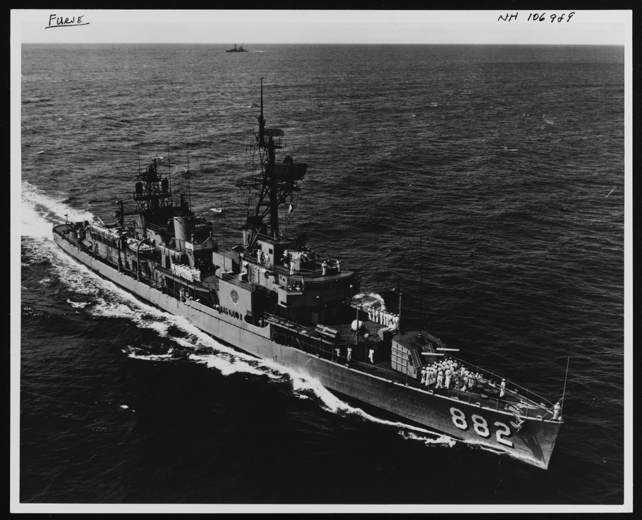Photo # NH 106989  USS Furse