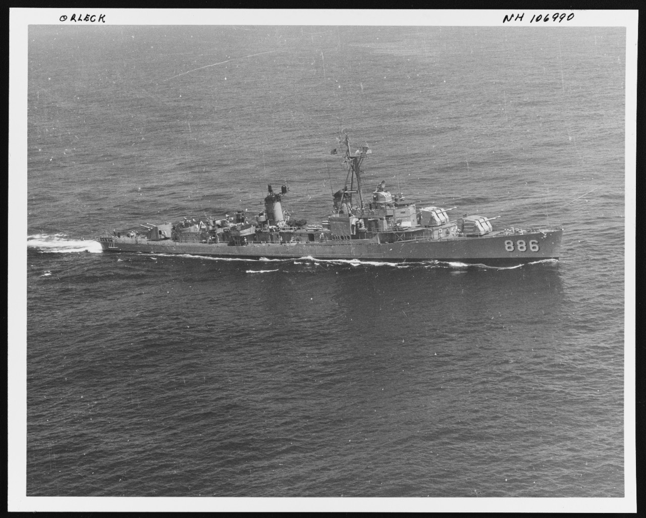 Photo # NH 106990  USS Orleck