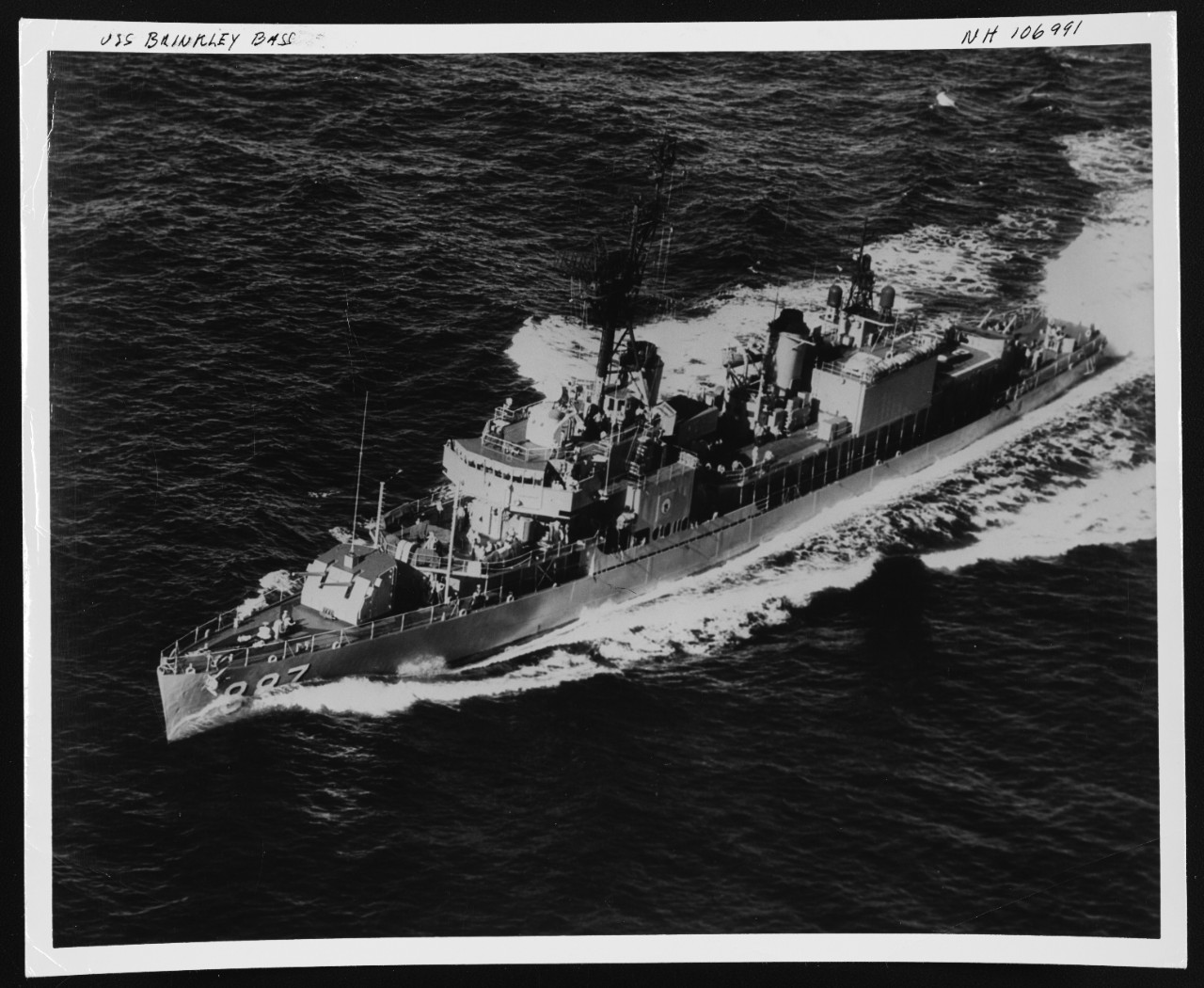Photo # NH 106991  USS Brinkley Bass