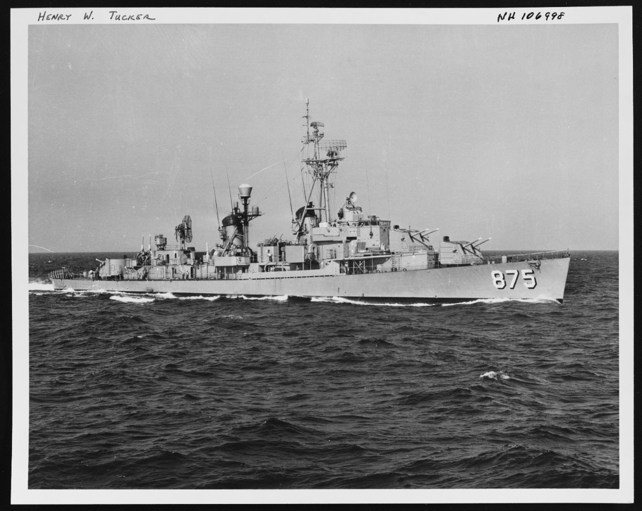 Photo # NH 106998  USS Henry W. Tucker