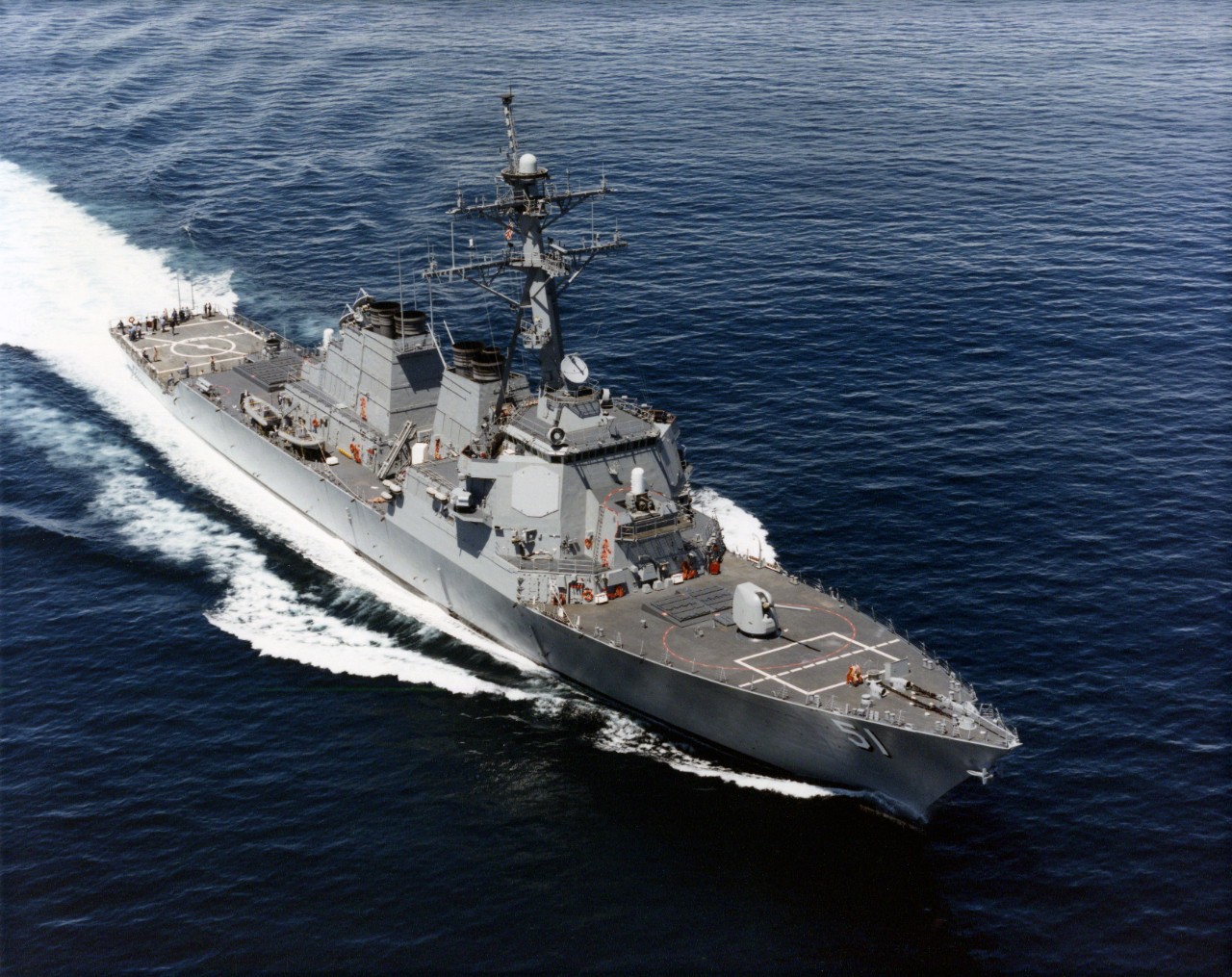 Photo # NH 106827-KN USS Arleigh Burke