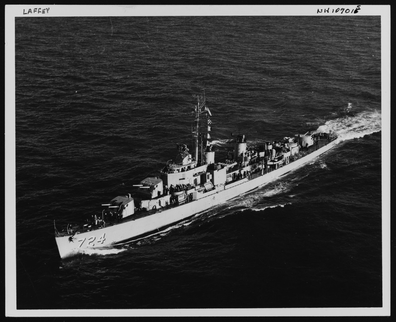 Photo #: NH 107015  USS Laffey