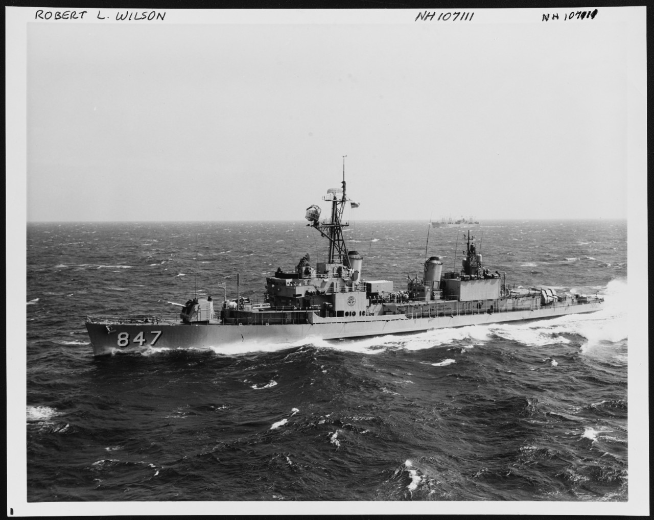 Photo #: NH 107111  USS Robert L. Wilson