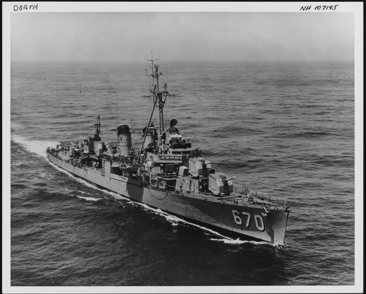 Photo #: NH 107195  USS Dortch