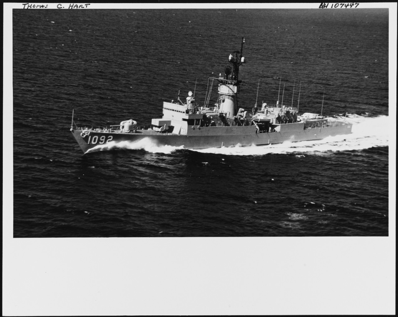 Photo #: NH 107447  USS Thomas C. Hart