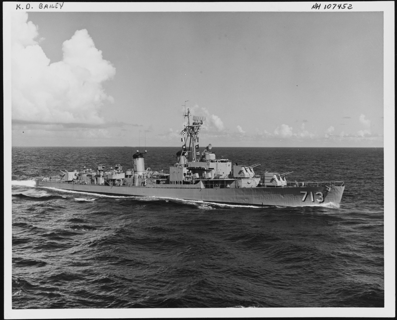 Photo #: NH 107452  USS Kenneth D. Bailey
