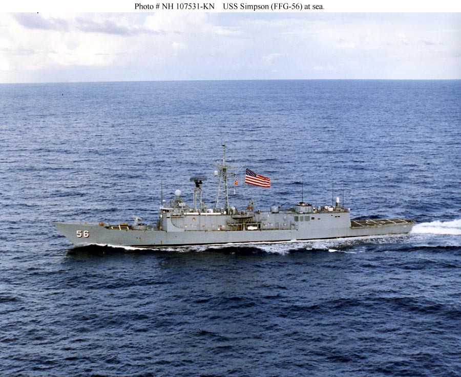 Photo #: NH 107531-KN USS Simpson