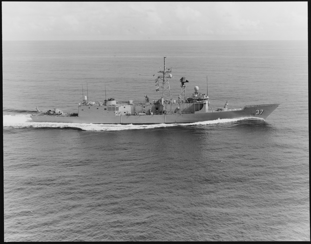 Photo #: NH 107548-KN USS Crommelin