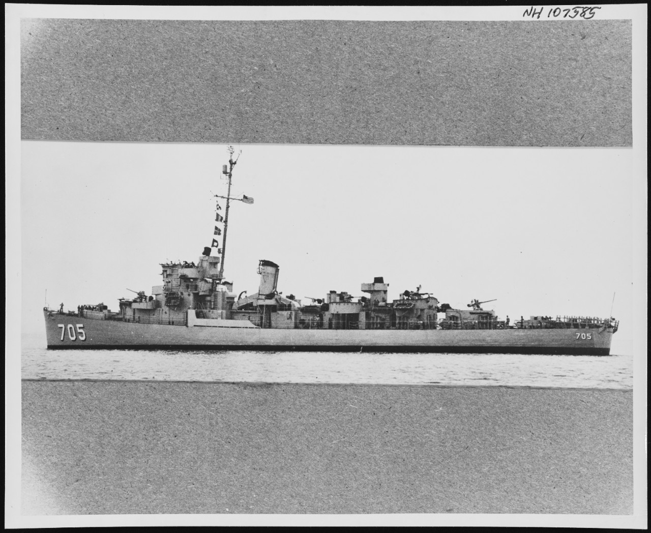Photo #: NH 107585  USS Frybarger