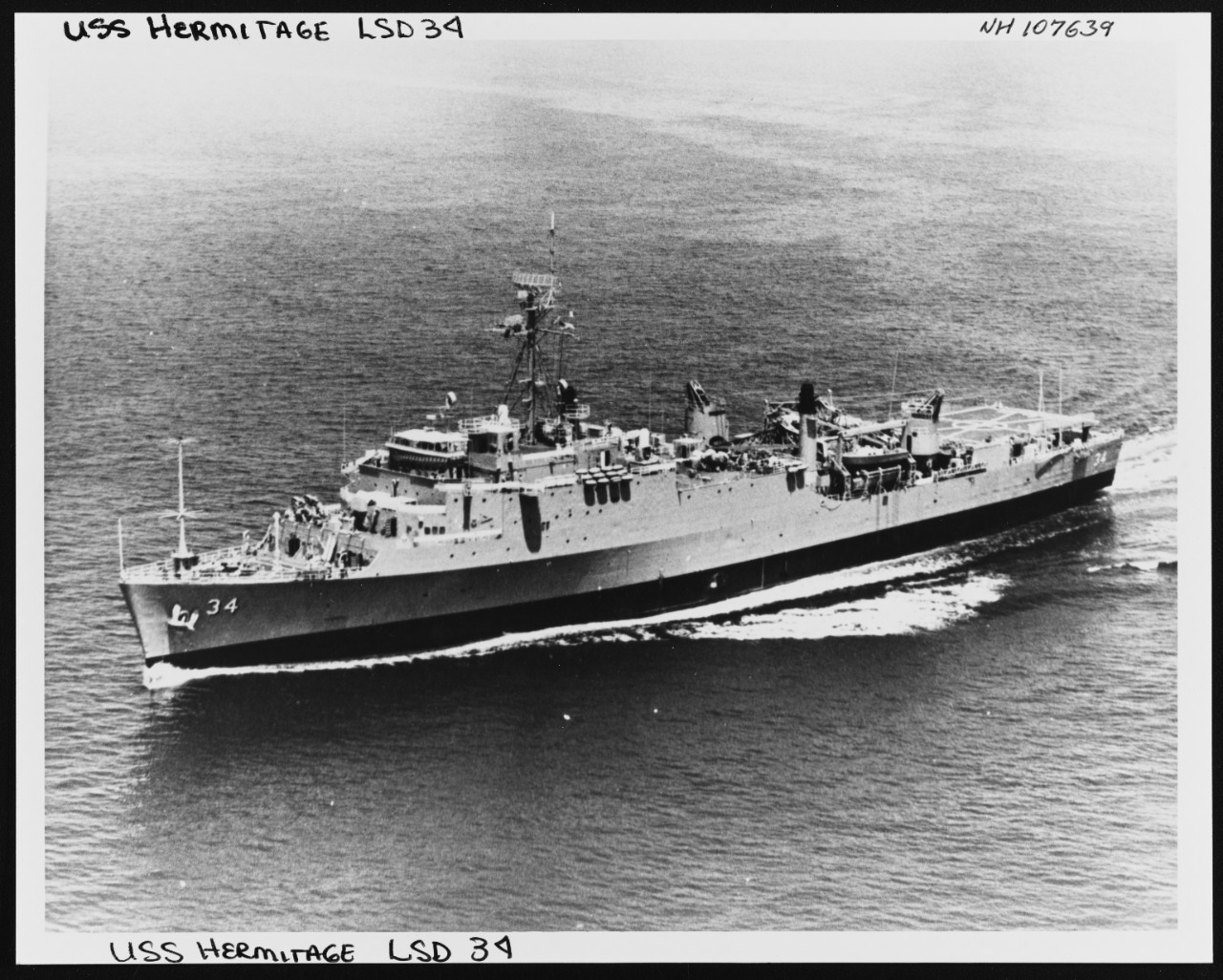 Photo #: NH 107639  USS Hermitage