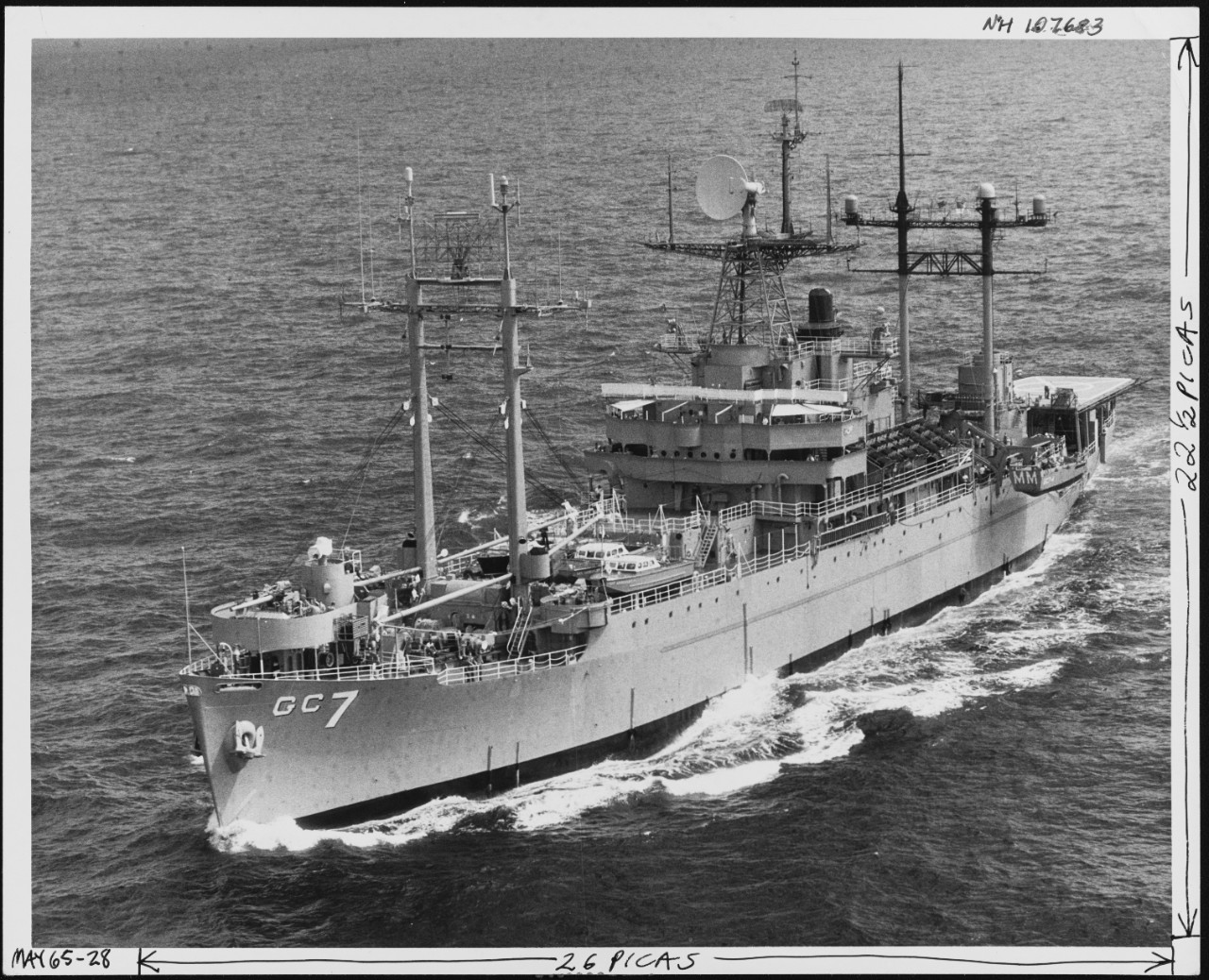 Photo #: NH 107683  USS Mount McKinley