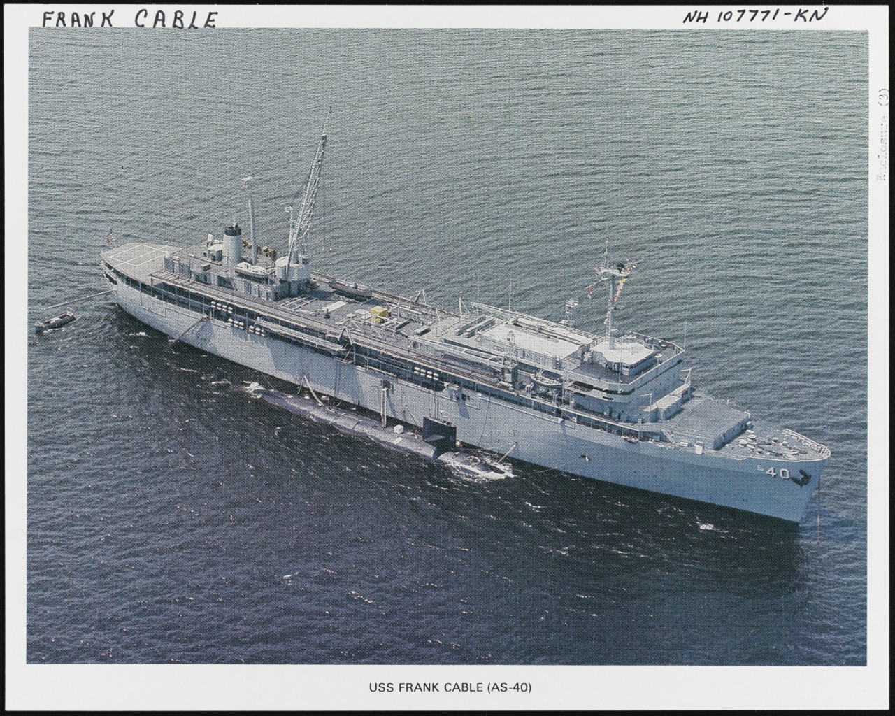 Photo #: NH 107771-KN USS Frank Cable